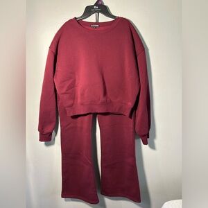 Candice Lounge Crew Neck Sweat Suit